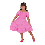 Vestido Ciganinha Luxo Mini Diva Lancamento Infantil Menina