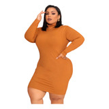 Vestido Curto Plus Size