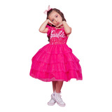 Vestido Infantil Barbie Princesa