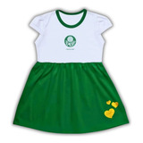 Vestido Infantil Palmeiras Canelado