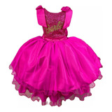 Vestido Infantil Pink Rosa