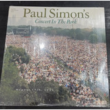 Vinil (lp) Laserdisc Paul Simons's Concer Paul Simons's