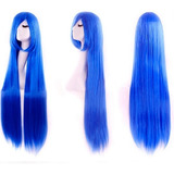 Wig Cosplay Azul Royal