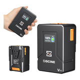  Zgcine Zg-v99 V-mount Para Sony Com Carregador D-tap Advanc