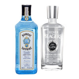 zimbra-zimbra Kit Gin Bombay Sapphire Silver Seagers London Dry 750ml Cd