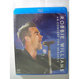 zucchero-zucchero Bluray Robbie Williams A Concert For Heores Lacrado