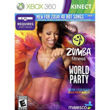 zumba fitness -zumba fitness Zumba Para Xbox 360 Zumba Fitness World Party Cd Novo